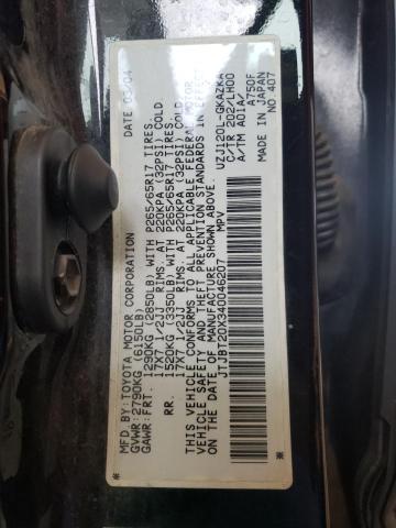 Photo 10 from auction – 2004 LEXUS GX 470 with VIN JTJBT20X340046207