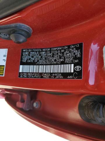 Photo 10 from auction – 2013 TOYOTA PRIUS with VIN JTDKN3DU5D1698162