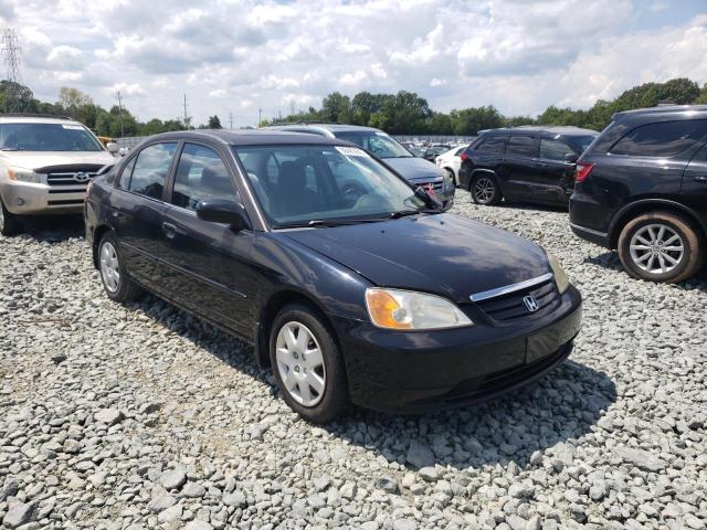 HONDA CIVIC EX 2001 with VIN 2HGES26781H542851 - Photo from auction