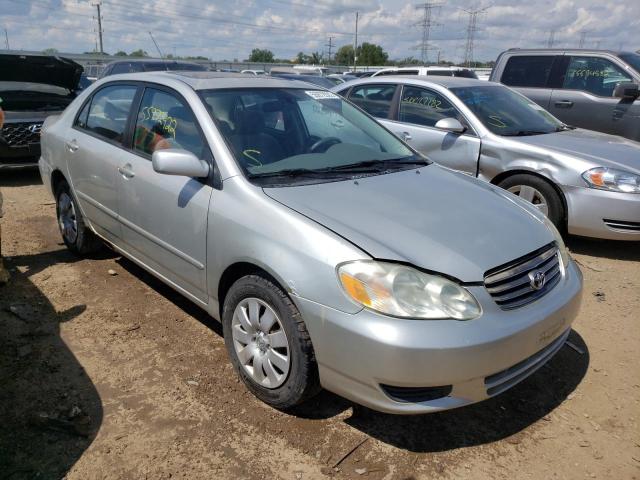 TOYOTA COROLLA CE 2004 with VIN 1NXBR32E44Z296546 - Photo from auction