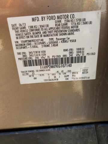 Photo 10 from auction – 2014 FORD TAURUS POL with VIN 1FAHP2MK9EG107140