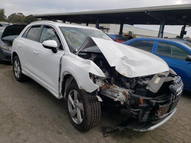 Photo 1 from auction – 2020 AUDI Q3 PREMIUM with VIN WA1AECF32L1032501