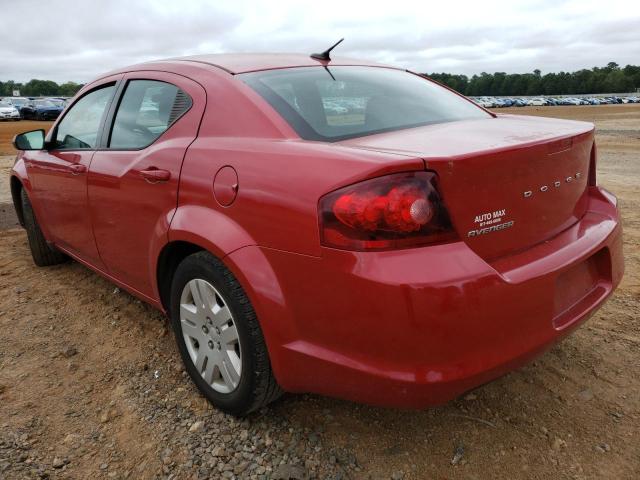 Photo 3 from auction – 2014 DODGE AVENGER SE with VIN 1C3CDZAB1EN233955