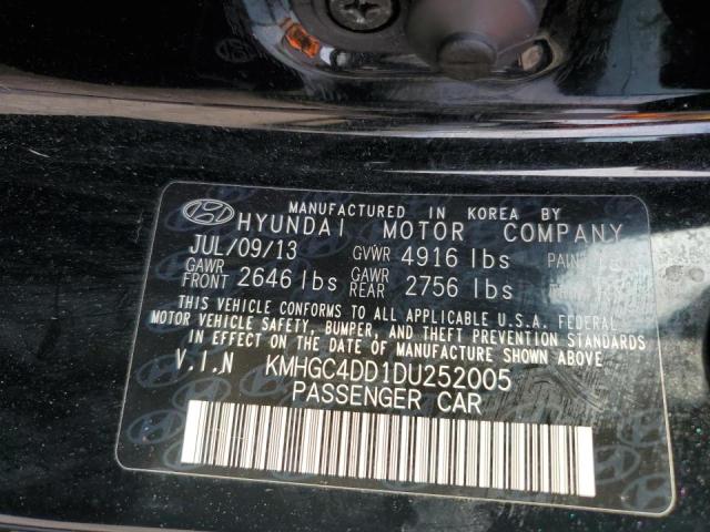 Photo 10 from auction – 2013 HYUNDAI GENESIS 3. with VIN KMHGC4DD1DU252005