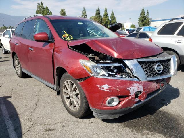 NISSAN PATHFINDER 2015 with VIN 5N1AR2MN5FC714785 - Photo from auction