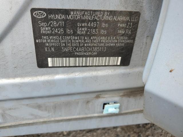 Photo 10 from auction – 2012 HYUNDAI SONATA SE with VIN 5NPEC4AB1CH385113