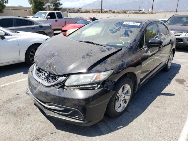 Photo 2 from auction – 2015 HONDA CIVIC LX with VIN 19XFB2F58FE094759