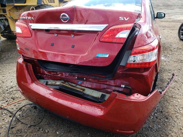 Photo 9 from auction – 2014 NISSAN SENTRA S with VIN 3N1AB7AP2EL657060