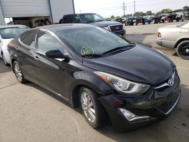 HYUNDAI ELANTRA SE 2016 with VIN 5NPDH4AE7GH704625 - Photo from auction