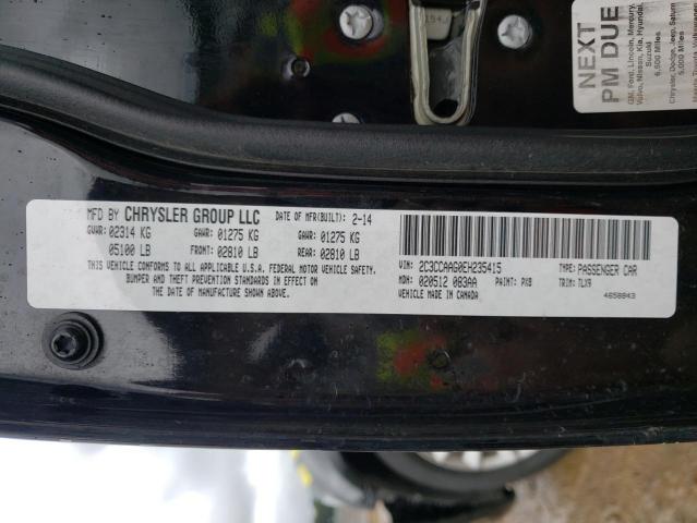 Photo 10 from auction – 2014 CHRYSLER 300 with VIN 2C3CCAAG0EH235415