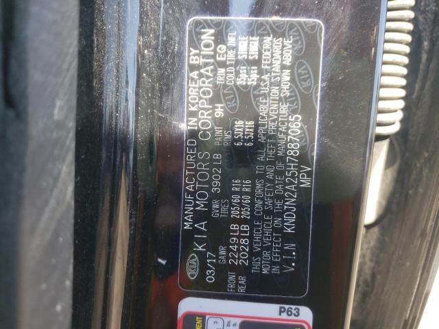 Photo 10 from auction – 2017 KIA SOUL with VIN KNDJN2A25H7887065