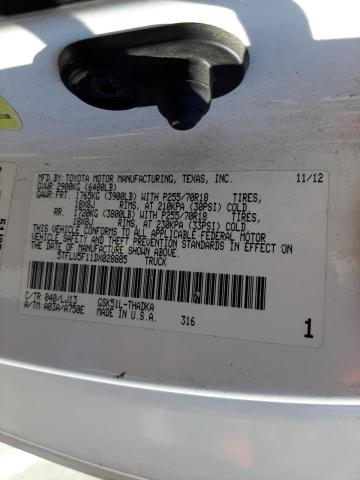Photo 10 from auction – 2013 TOYOTA TUNDRA with VIN 5TFLU5F11DX028885