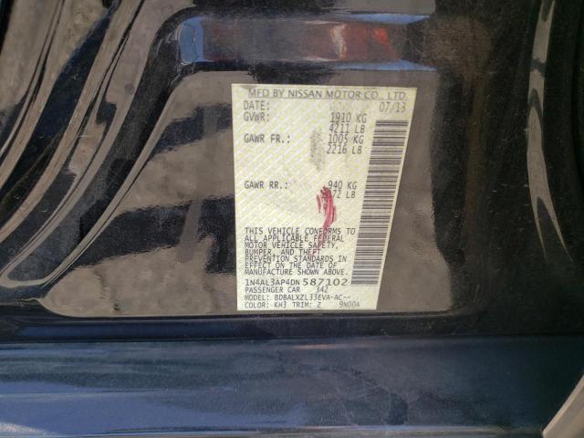 Photo 10 from auction – 2013 NISSAN ALTIMA 2.5 with VIN 1N4AL3AP4DN587102