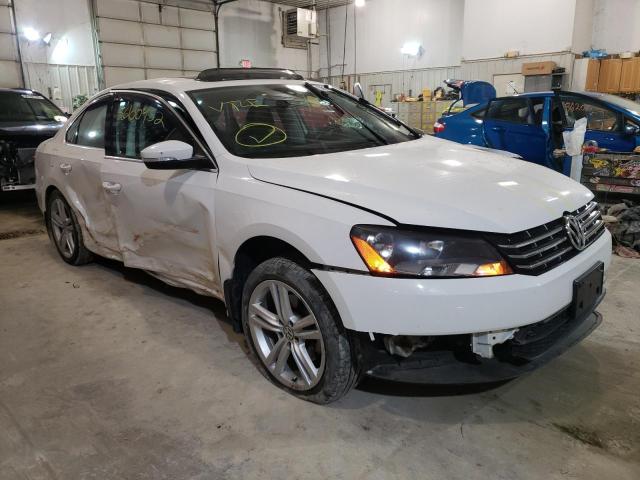 VOLKSWAGEN PASSAT SE 2014 with VIN 1VWBN7A3XEC092605 - Photo from auction