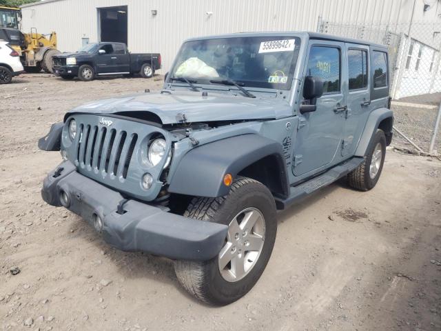 Photo 2 from auction – 2015 JEEP WRANGLER U with VIN 1C4BJWDG6FL536734