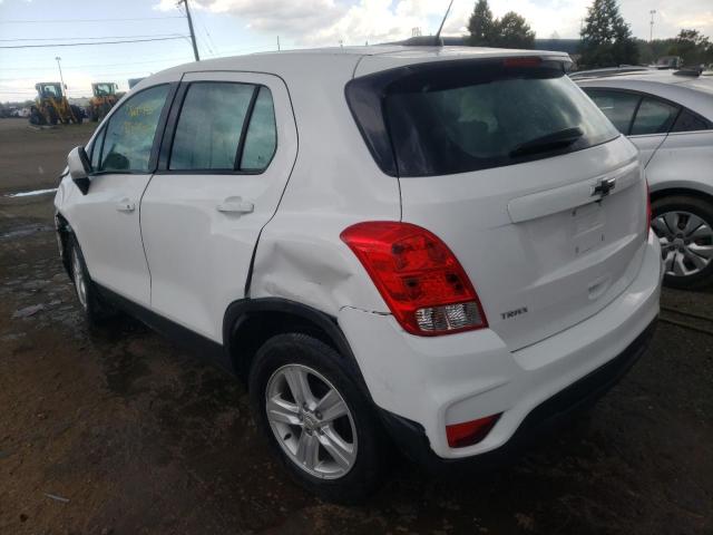 Photo 3 from auction – 2019 CHEVROLET TRAX LS with VIN 3GNCJKSB4KL357408