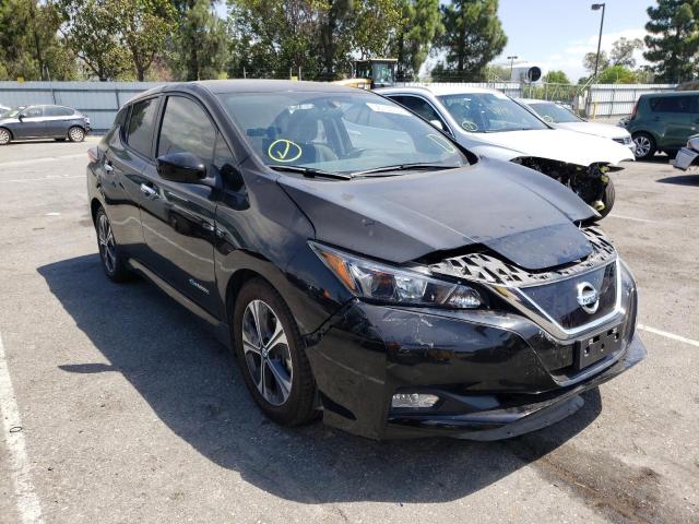 NISSAN LEAF S 2018 with VIN 1N4AZ1CP6JC301824 - Photo from auction