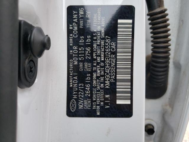 Photo 10 from auction – 2014 HYUNDAI GENESIS 5. with VIN KMHGC4DH9EU265587