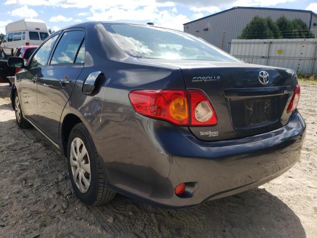Photo 3 from auction – 2009 TOYOTA COROLLA BA with VIN JTDBL40E09J048883