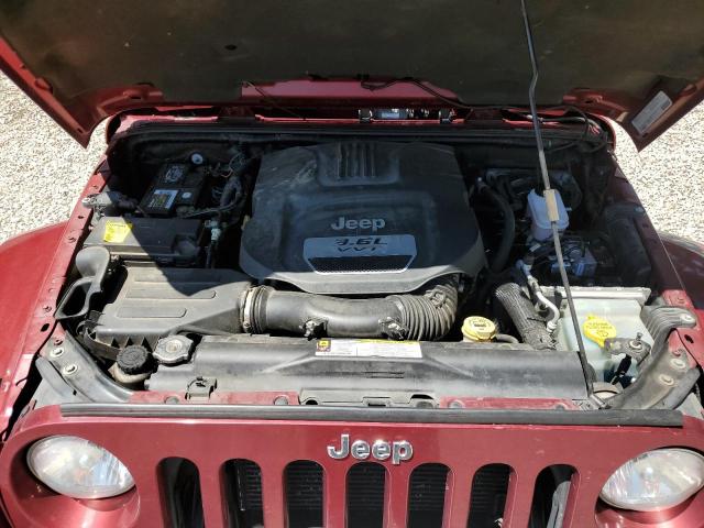 Photo 7 from auction – 2012 JEEP WRANGLER U with VIN 1C4BJWEG6CL108401