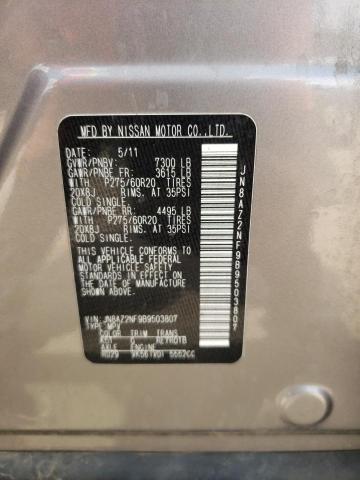 Photo 10 from auction – 2011 INFINITI QX56 with VIN JN8AZ2NF9B9503807