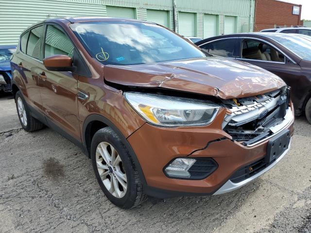 FORD ESCAPE SE 2017 with VIN 1FMCU0GD9HUA53760 - Photo from auction
