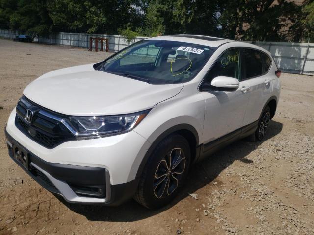 Photo 2 from auction – 2021 HONDA CR-V EX with VIN 5J6RW2H53ML020484