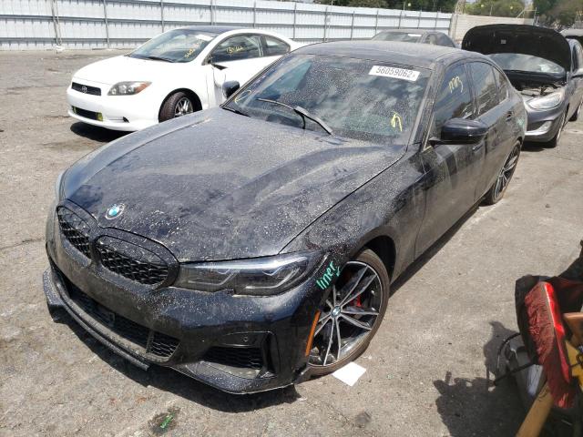 Photo 2 from auction – 2022 BMW M340I with VIN 3MW5U7J02N8C22972