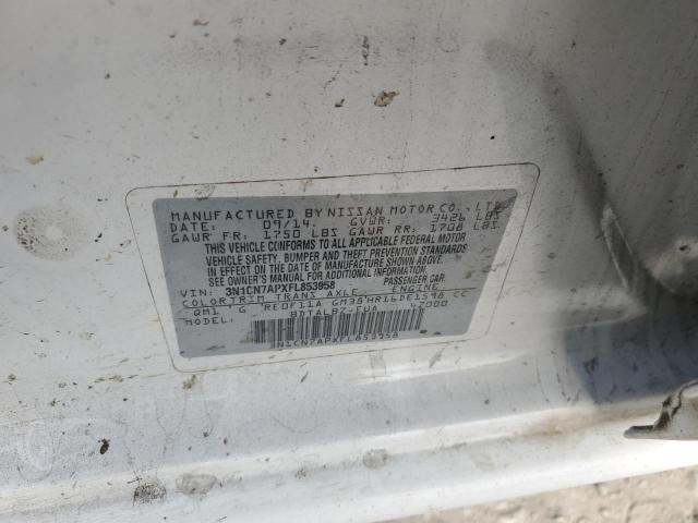 Photo 10 from auction – 2015 NISSAN VERSA S with VIN 3N1CN7APXFL853958