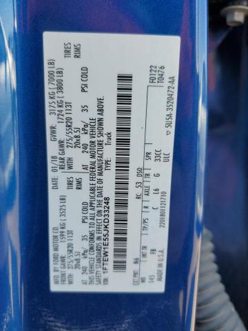 Photo 10 from auction – 2018 FORD F150 SUPER with VIN 1FTEW1E55JKD33248