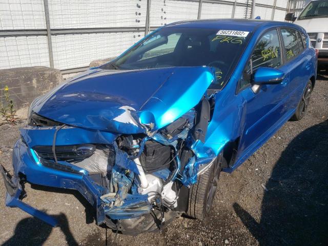 Photo 2 from auction – 2020 SUBARU IMPREZA SP with VIN 4S3GTAJ67L1714740