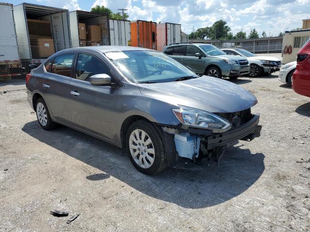 NISSAN SENTRA S 2019 with VIN 3N1AB7AP1KY383221 - Photo from auction