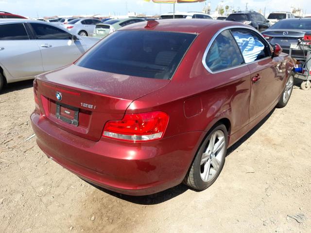 Photo 4 from auction – 2012 BMW 128 I with VIN WBAUP9C55CVL91823