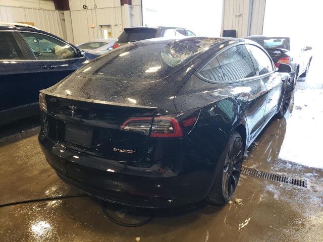 Photo 4 from auction – 2022 TESLA MODEL 3 with VIN 5YJ3E1EC5NF168331