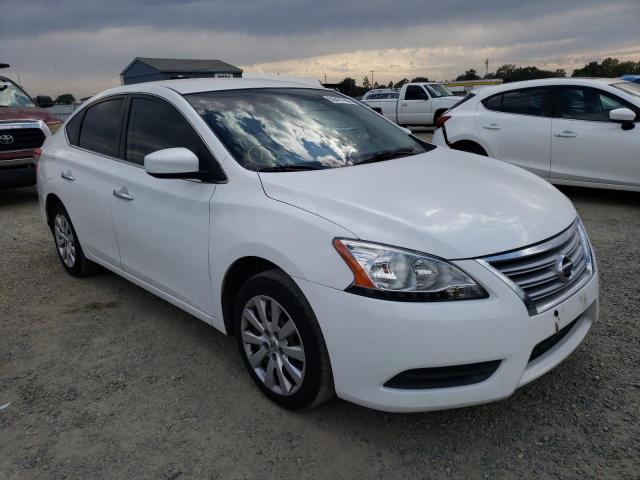 NISSAN SENTRA S 2015 with VIN 3N1AB7AP0FL665434 - Photo from auction