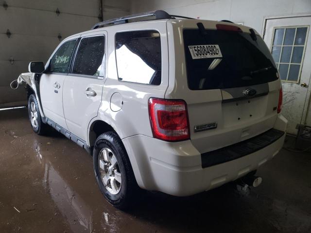 Photo 3 from auction – 2011 FORD ESCAPE LIM with VIN 1FMCU0EG6BKB64704