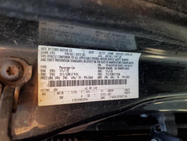 Фото 10 с аукциона – 2014 FORD FOCUS SE с VIN 1FADP3F20EL181913