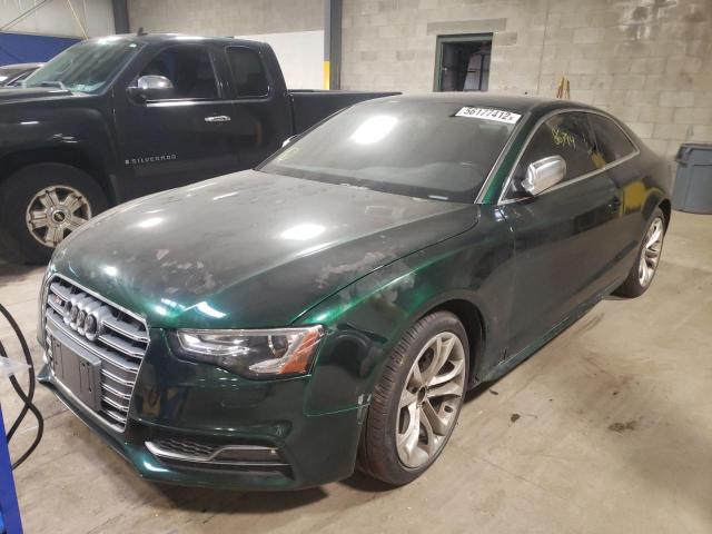 Photo 2 from auction – 2014 AUDI S5 PREMIUM with VIN WAUCGAFR3EA055352