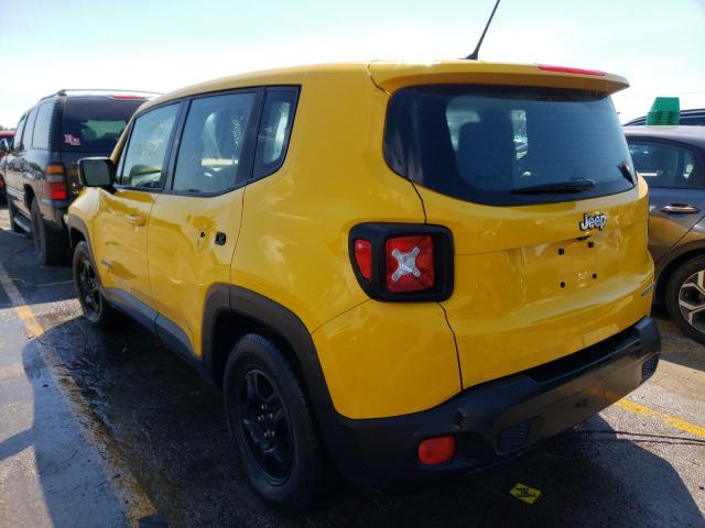 Photo 3 from auction – 2016 JEEP RENEGADE S with VIN ZACCJAAT9GPC70020