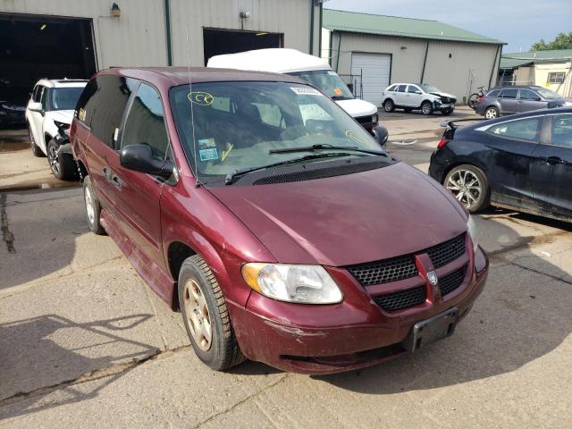 DODGE GRAND CARA 2003 with VIN 1D4GP24373B117631 - Photo from auction