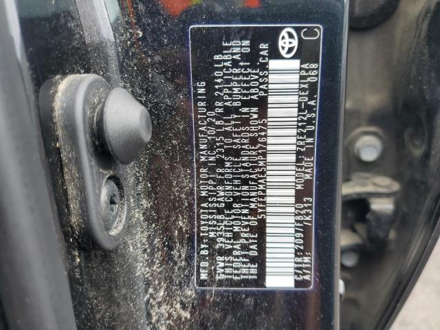 Photo 10 from auction – 2021 TOYOTA COROLLA LE with VIN 5YFEPMAE5MP176475
