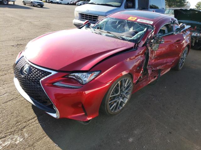 Photo 2 from auction – 2015 LEXUS RC 350 with VIN JTHHE5BC7F5009748