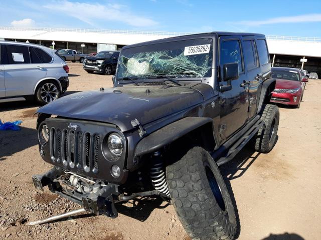 Photo 2 from auction – 2014 JEEP WRANGLER U with VIN 1C4BJWFG8EL234521