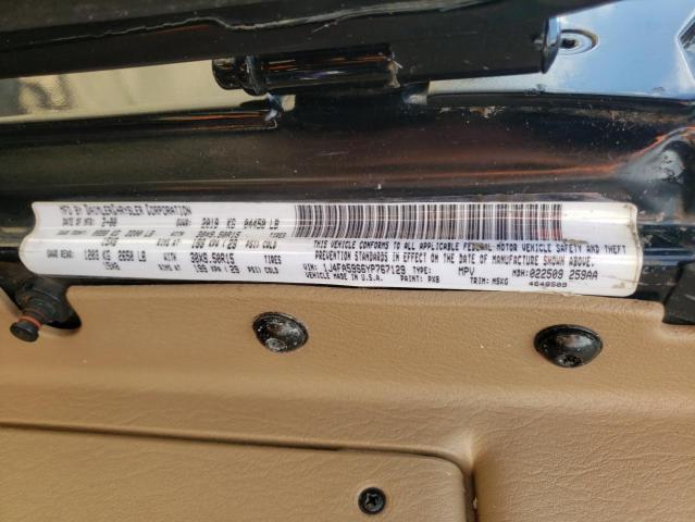 Photo 10 from auction – 2000 JEEP WRANGLER / with VIN 1J4FA59S6YP767129