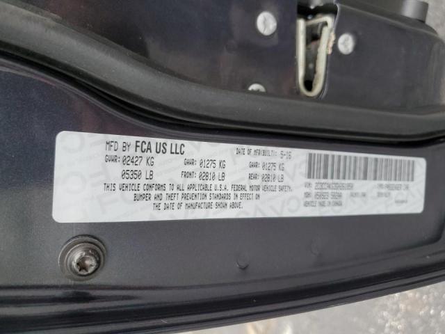 Photo 10 from auction – 2016 CHRYSLER 300C with VIN 2C3CCAKG3GH261850