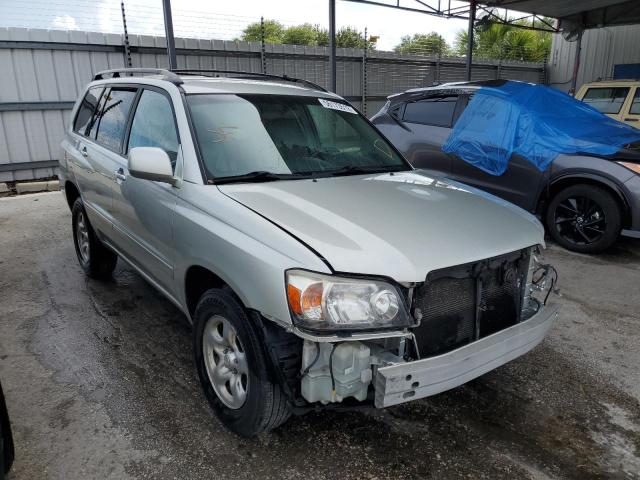 TOYOTA HIGHLANDER 2004 with VIN JTEGD21A540095758 - Photo from auction
