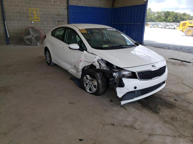 KIA FORTE LX 2017 with VIN 3KPFL4A7XHE117060 - Photo from auction