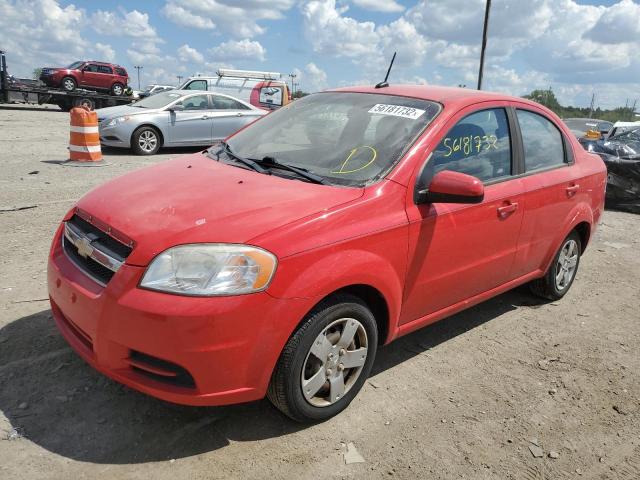 Photo 2 from auction – 2010 CHEVROLET AVEO LS with VIN KL1TD5DE7AB102493