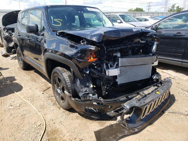 JEEP RENEGADE S 2017 with VIN ZACCJBAB3HPG08445 - Photo from auction