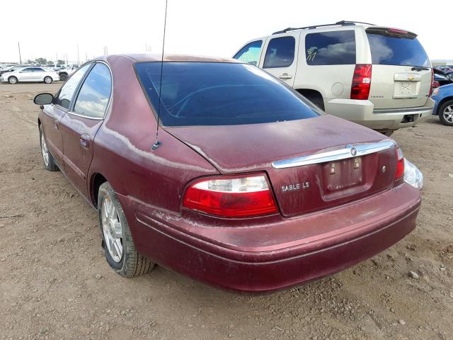 Photo 3 from auction – 2005 MERCURY SABLE LS P with VIN 1MEHM55S65A610855